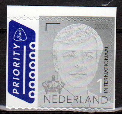 Dauer: König Willem-Alexander 2026, grau, sk