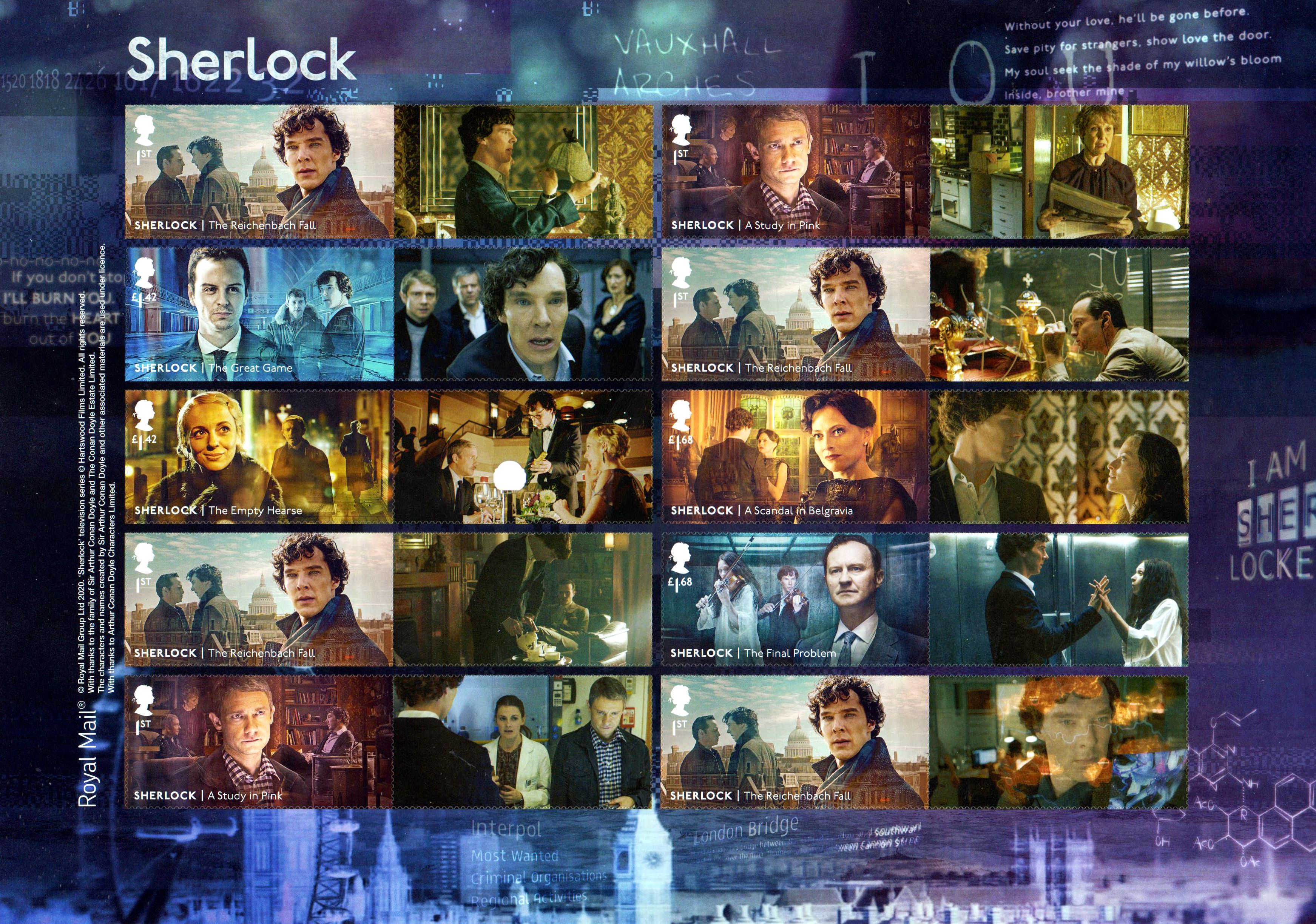 Sherlock Holmes, sk