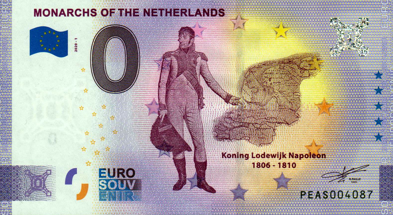 Monarchs of the Netherlands - Koning Lodewijk Napoleon 2020-1 Anniversary