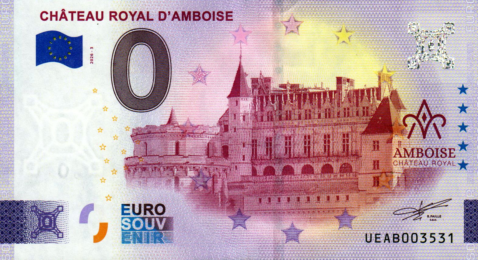 Chateau Royal D' Amboise 2026-3 Silber