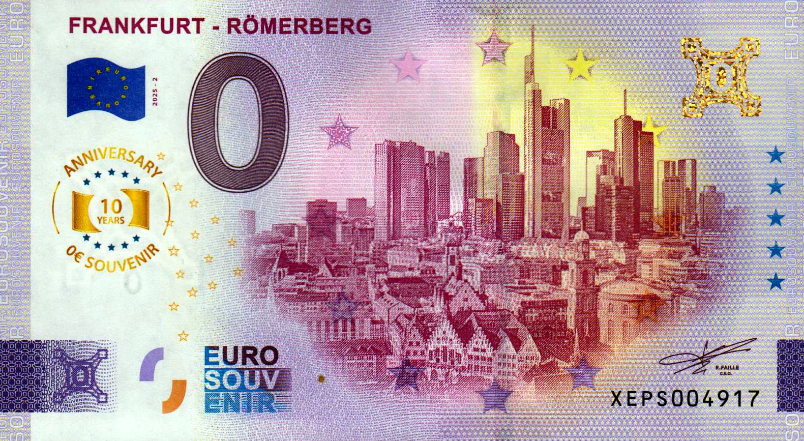 Frankfurt - Römerberg 2025-2 Anniversary