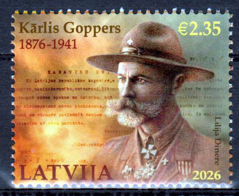 150. Geburtstag General Karlis Goppers 2026