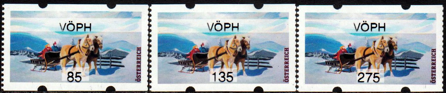 Weihnachten 2021, Schlitten "VÖPH"