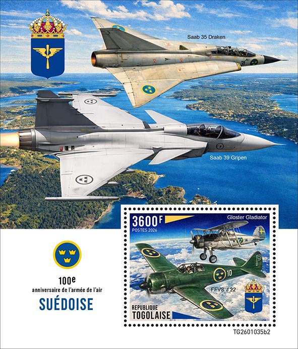 Block: 100 Jahre Schwedische Luftfahrt II 2026