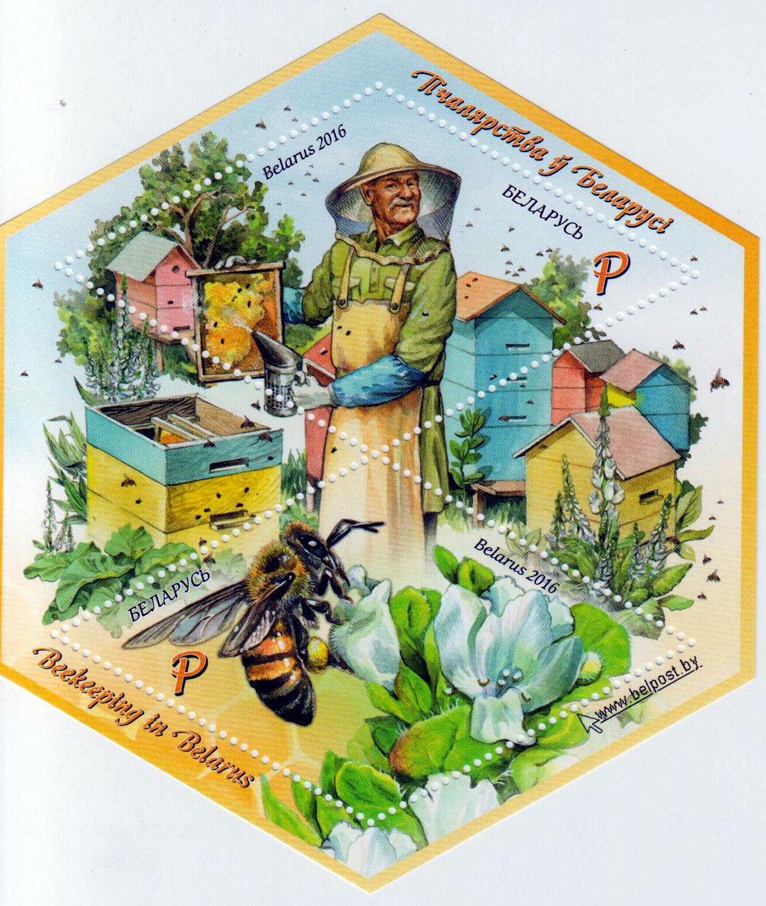 Block: Bienenzucht, Imker, Biene