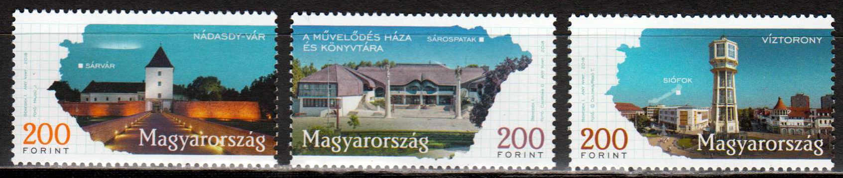 Städte 2018, Siofok, Sarvar, Sarospatak