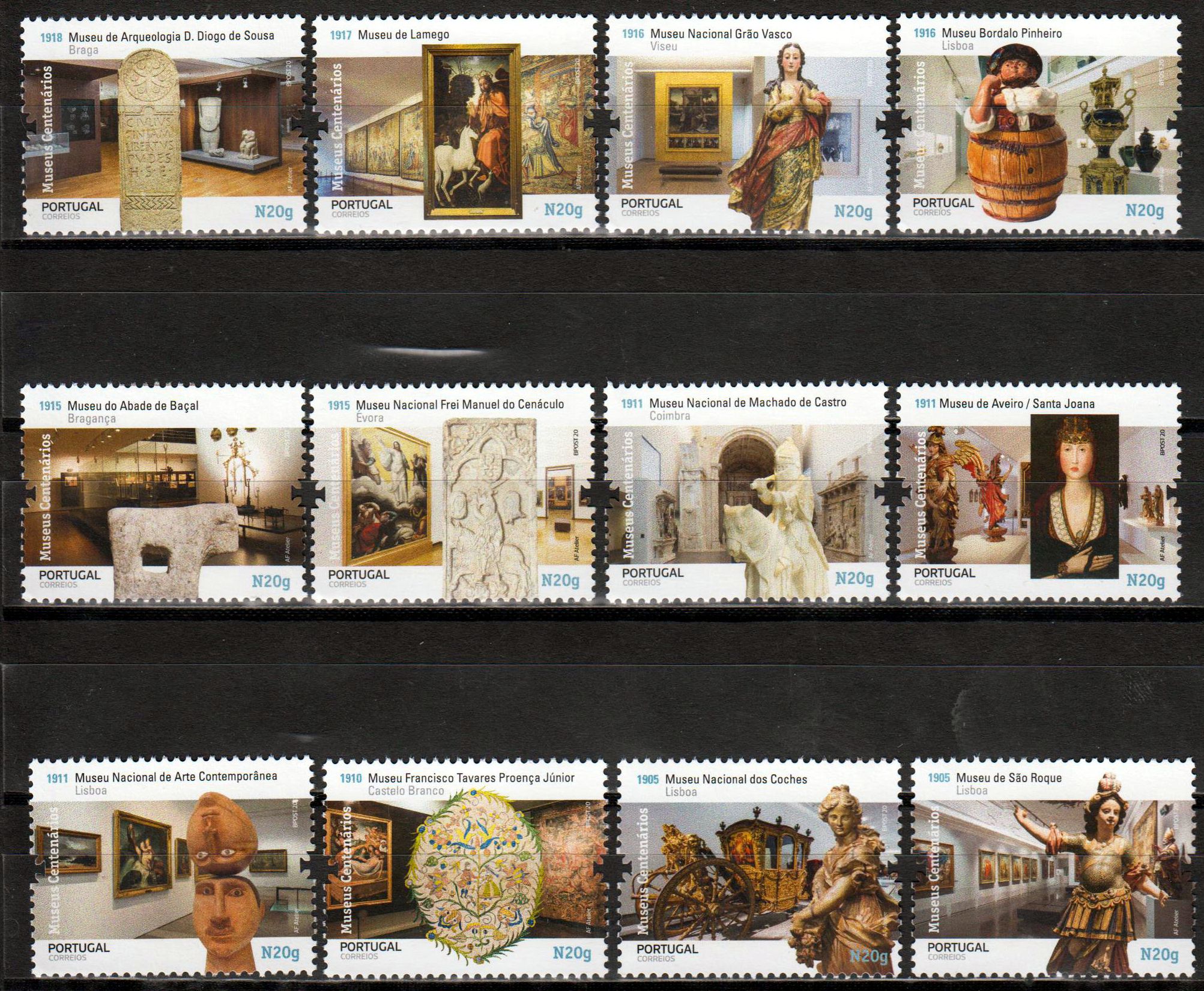 Museen II 2020, Kunst
