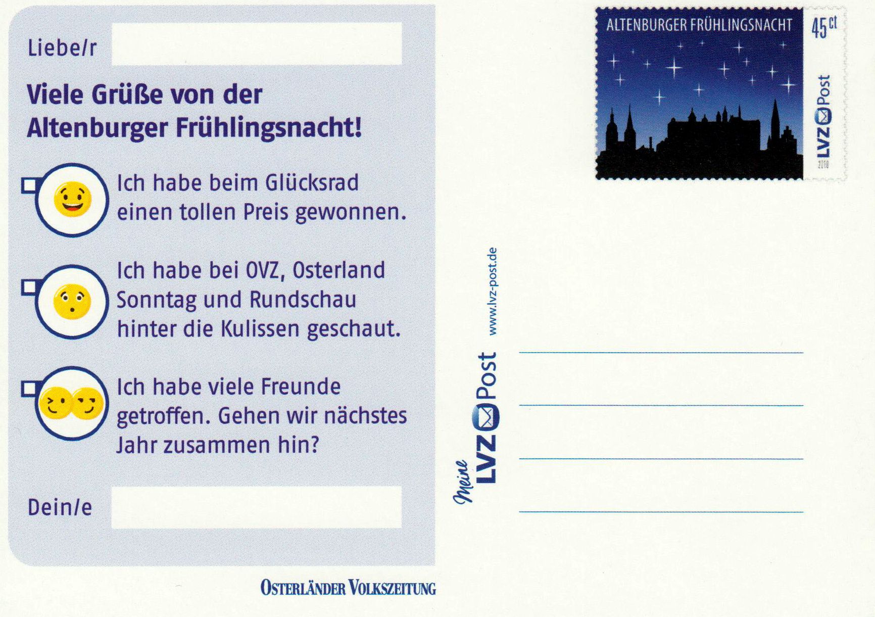 Altenburger Frühlingsnacht 2019