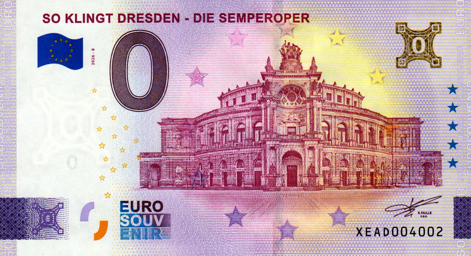 So klingt Dresden - Die Semperoper 2026-8 Gold