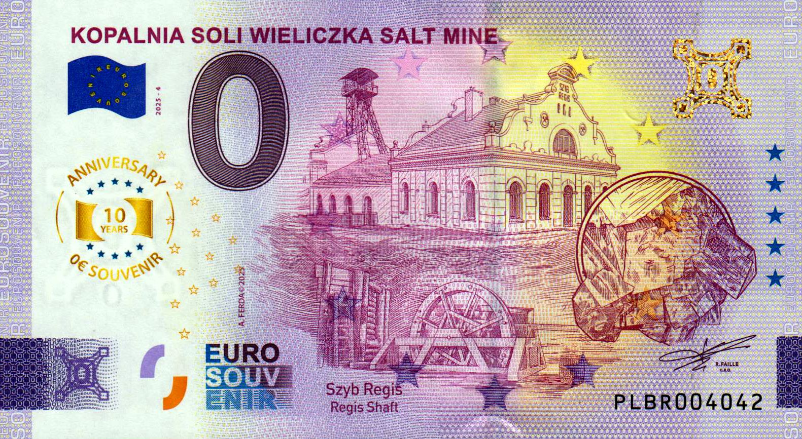 Kopalnia Soli Wieliczka Salt Mine 2025-4 Anniversary