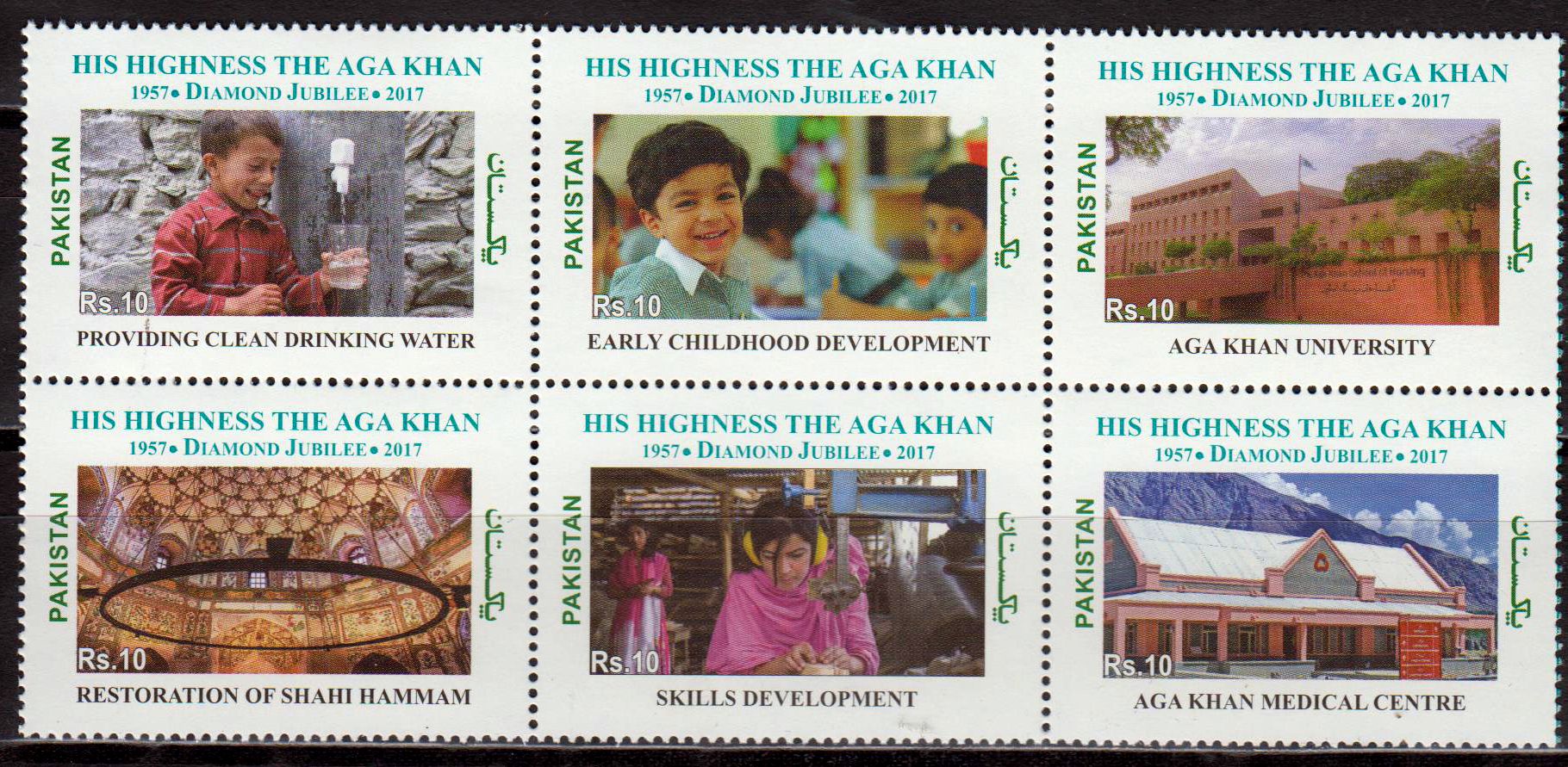 Zdr. Diamantjubiläum Hoheit Aga Khan, Universität, Kinder