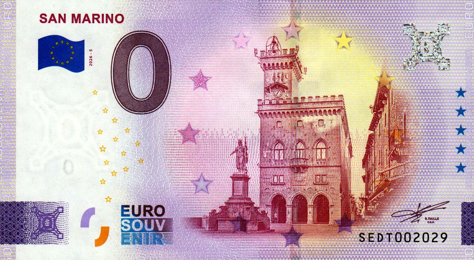 San Marino 2026-5 Silber