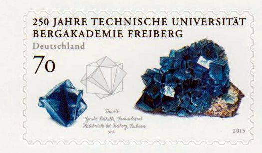 Uni Freiberg, Mineral Thorit, sk 2015