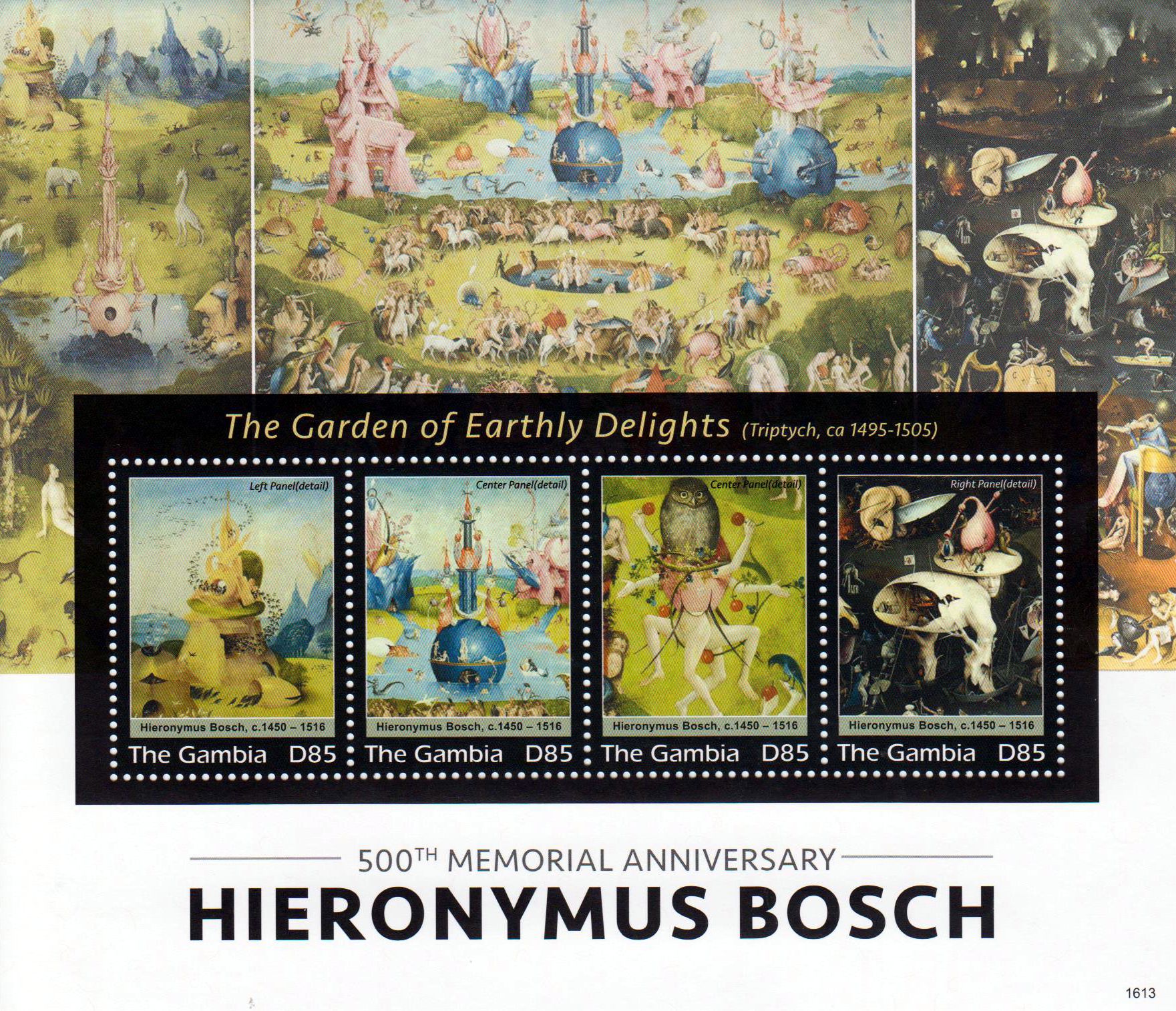 Hieronymus Bosch, Gemälde