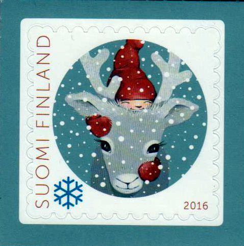 Weihnachten 2016, Rentier, sk