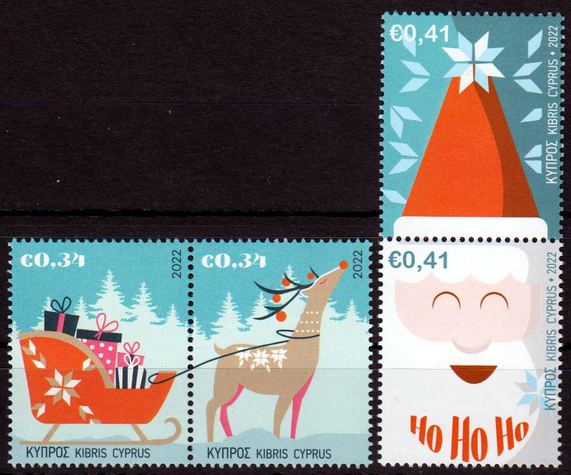 Weihnachten 2022, Santa Claus & Rentier