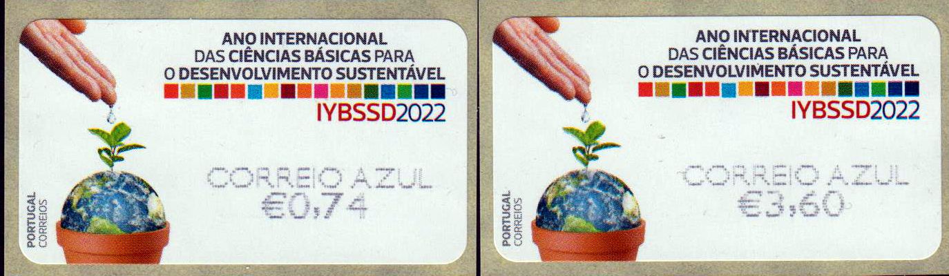Internat. Jahr 2022 - Pflanze, Correio Azul (PT22203)