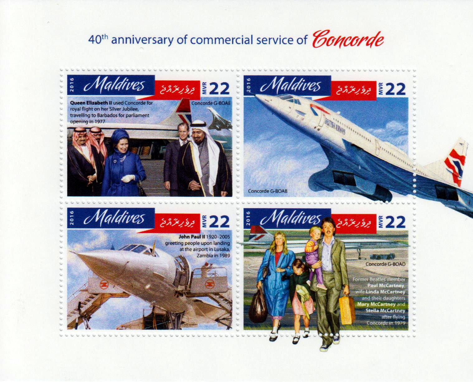 40 Jahre Concorde, Flugzeug 2016