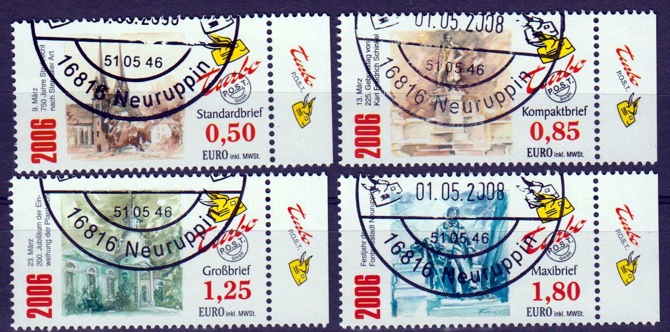 750 J. Neuruppin 2008 gestempelt