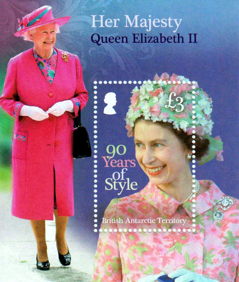 Block: 90. Geburtstag von Königin Elisabeth