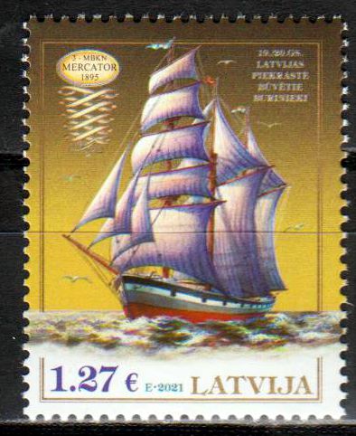 Mercator 1895, Segelschiff