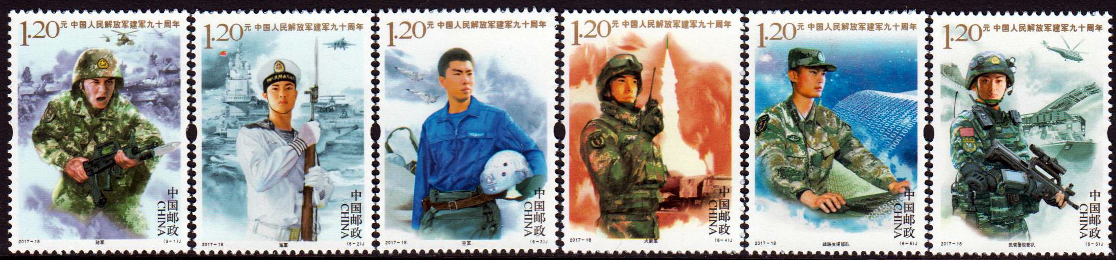 90 Jahre Armee, Schiffe, Flugzeuge, Schiffe, Hubschrauber (2017-18)