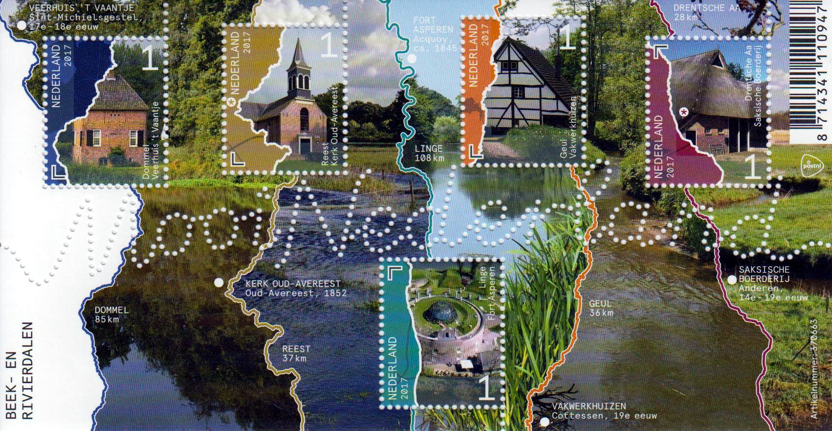 Block: Schöne Niederlande, Dommel, Reest, Geul, Linge