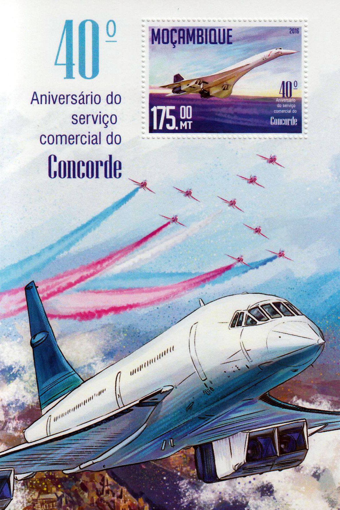 Block: Flug der Concorde