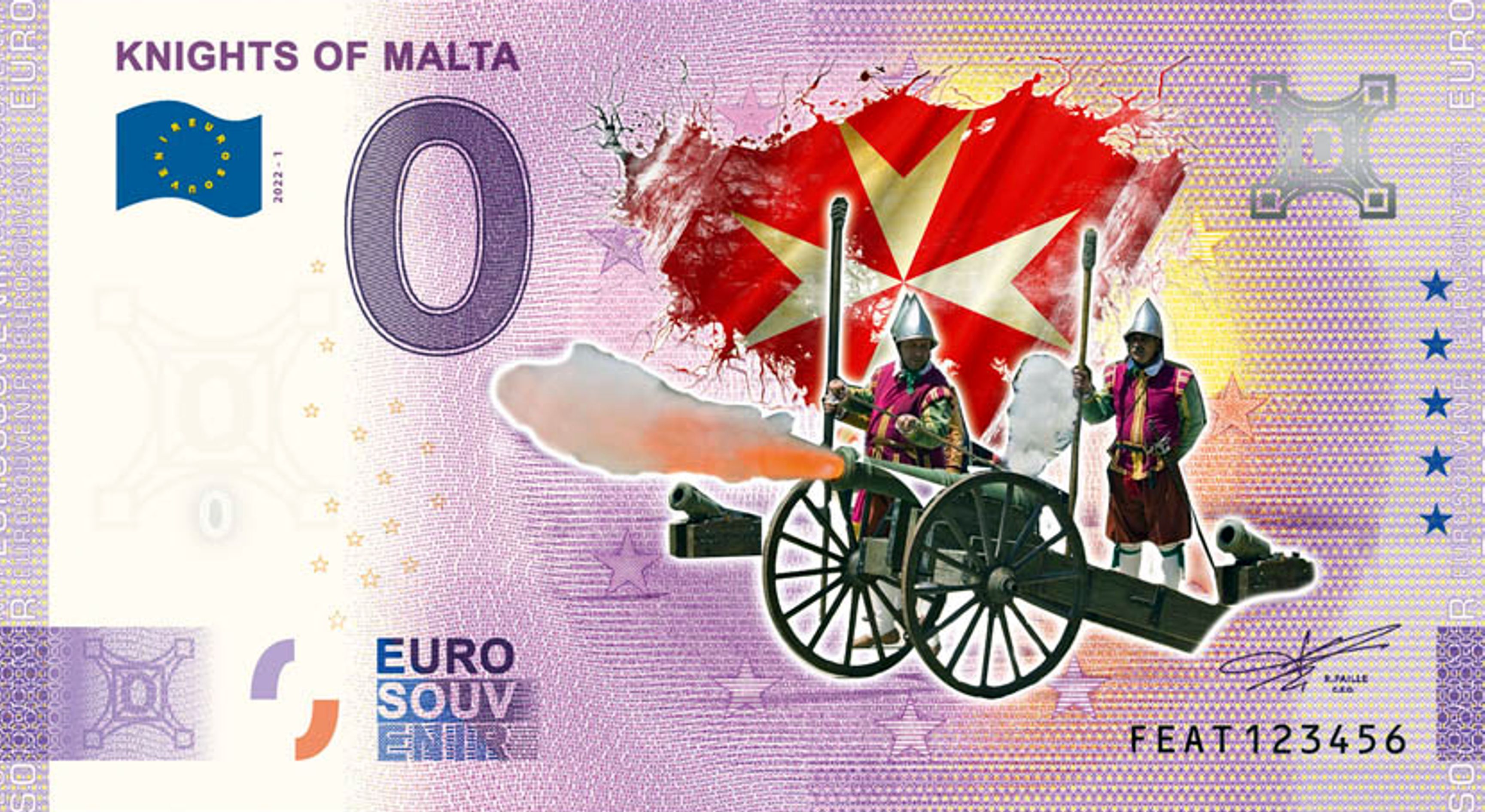 Knights of Malta 2022-1, Coloriert