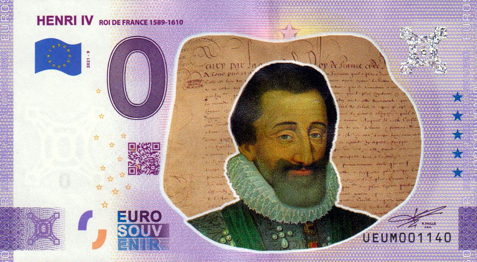 Henri IV 2021-9, coloriert