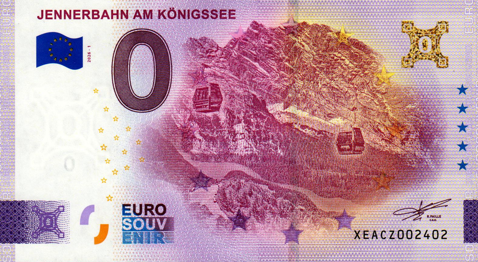Jennerbahn am Königssee 2026-1 Gold