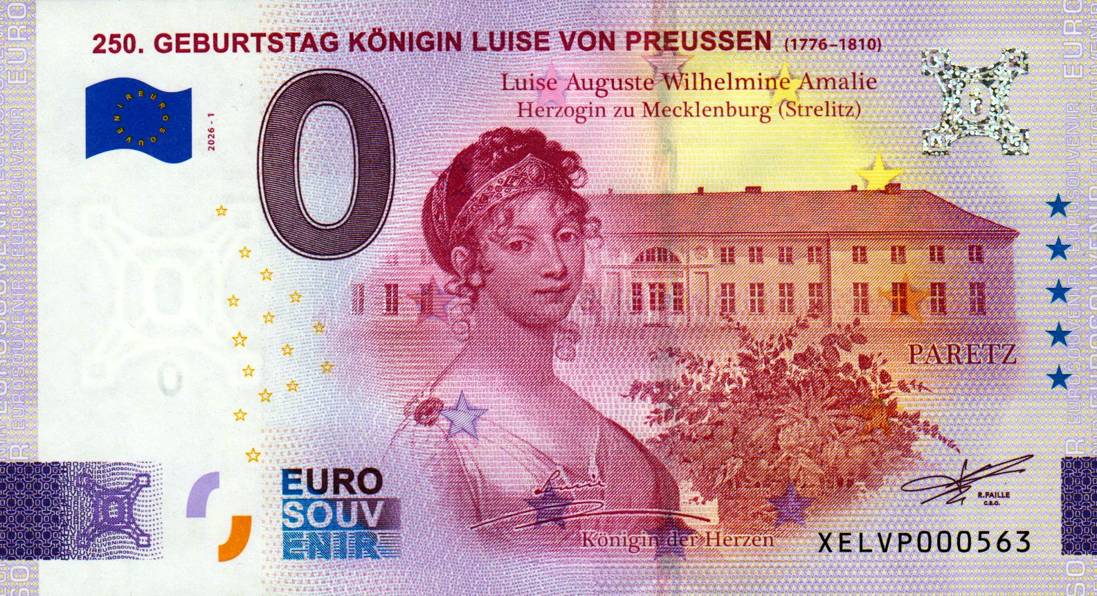 250. Geburtstag Königin Luise von Preussen 2026-1 Silber