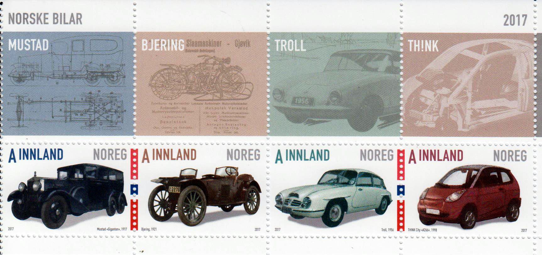 Block: Norwegische Autos