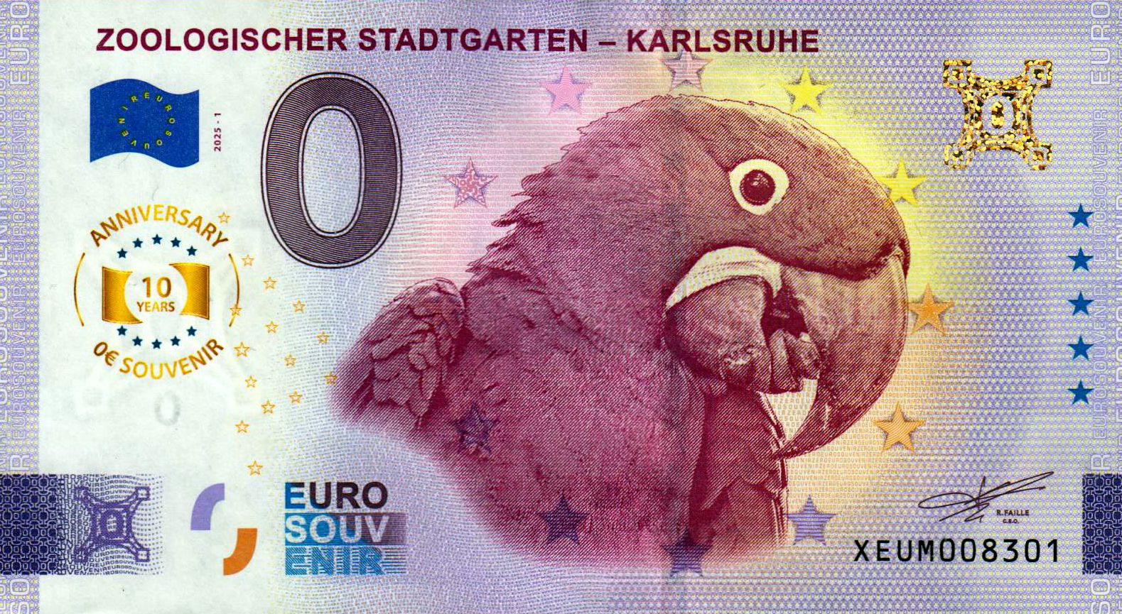 Zoologischer Stadtgarten - Karlsruhe 2025-1 Anniversary