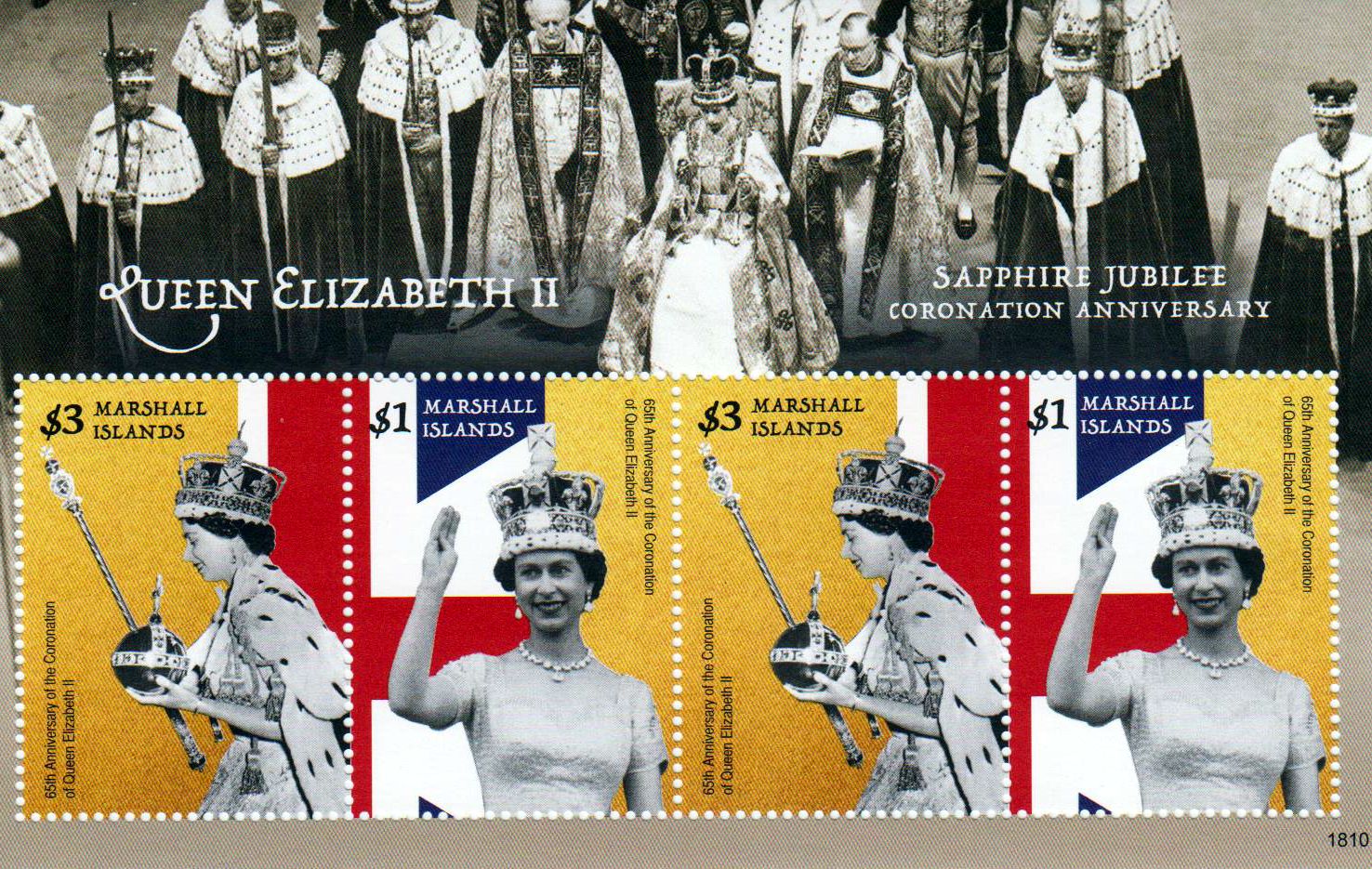 Zdr. 65. Krönungsjubiläum Elisabeth