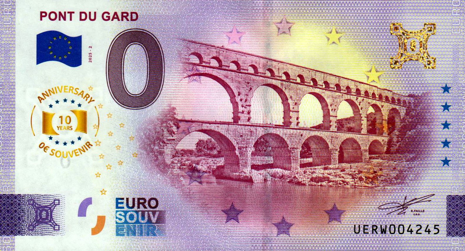 Pont du Gard 2025-2 Anniversary