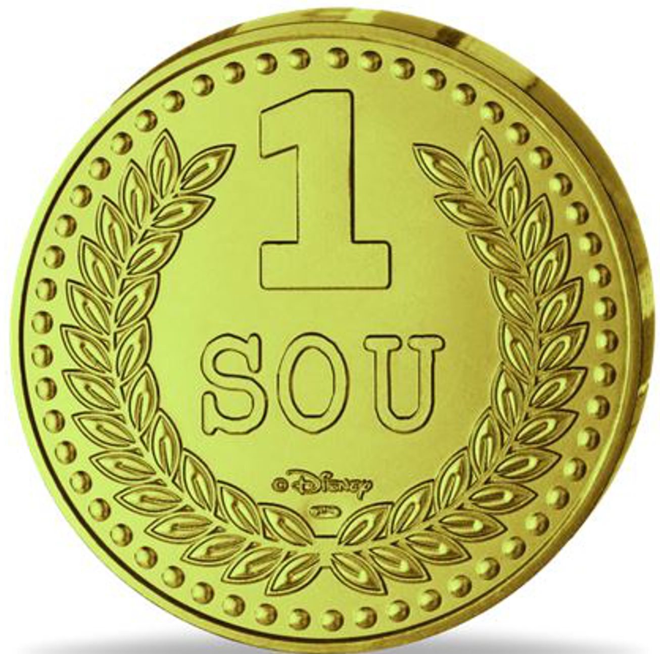 Gedänkprägung "Dagobert Duck" - Dagoberts "Number One Dime" - Monnaie de Paris