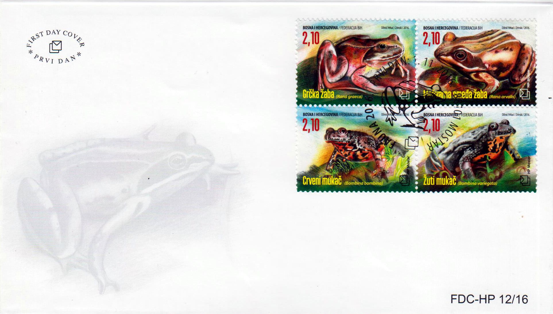 Zdr. Fauna 2016,  Frösche