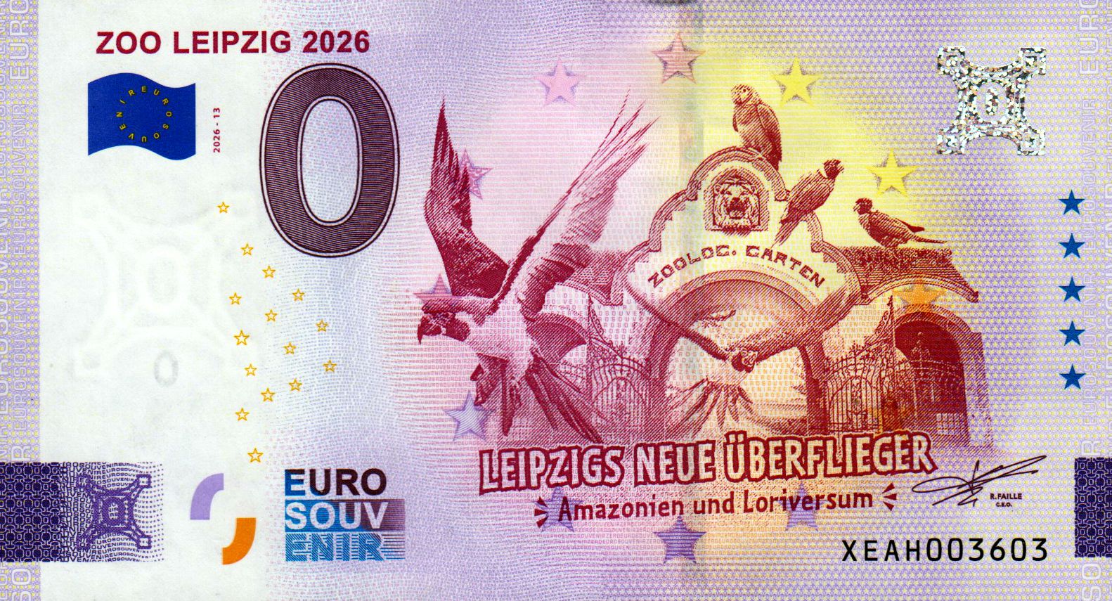 Zoo Leipzig 2026 - Leipzigs neue Überflieger 2026-13 Silber