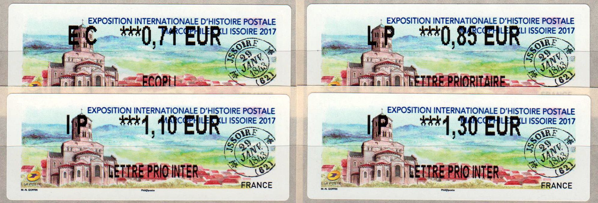 Marcophilex 2017 (FR171305)