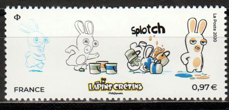 Lapins Cretins 2020, Comic