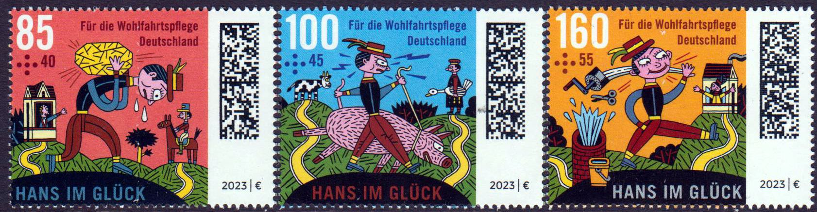 Wohlfahrtsmarken 2023, Hans im Glück