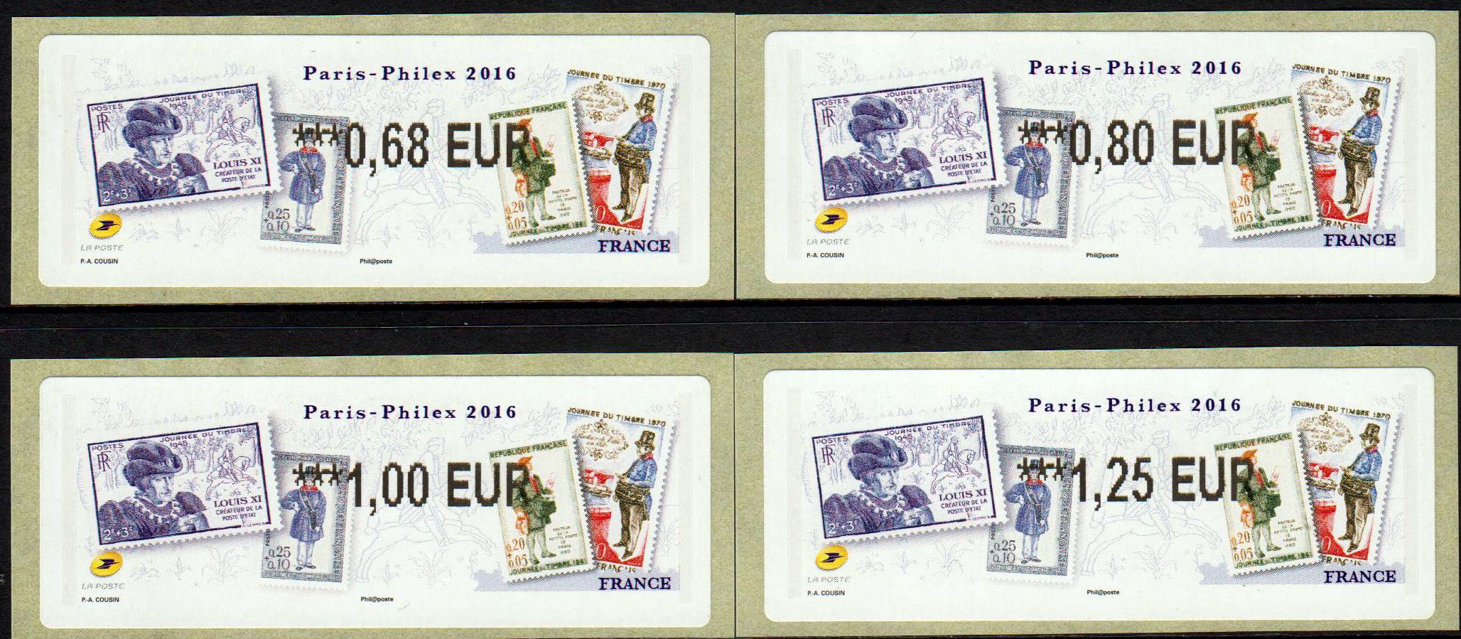 ATM: Paris-Philex, Thermodruck (FR160505)