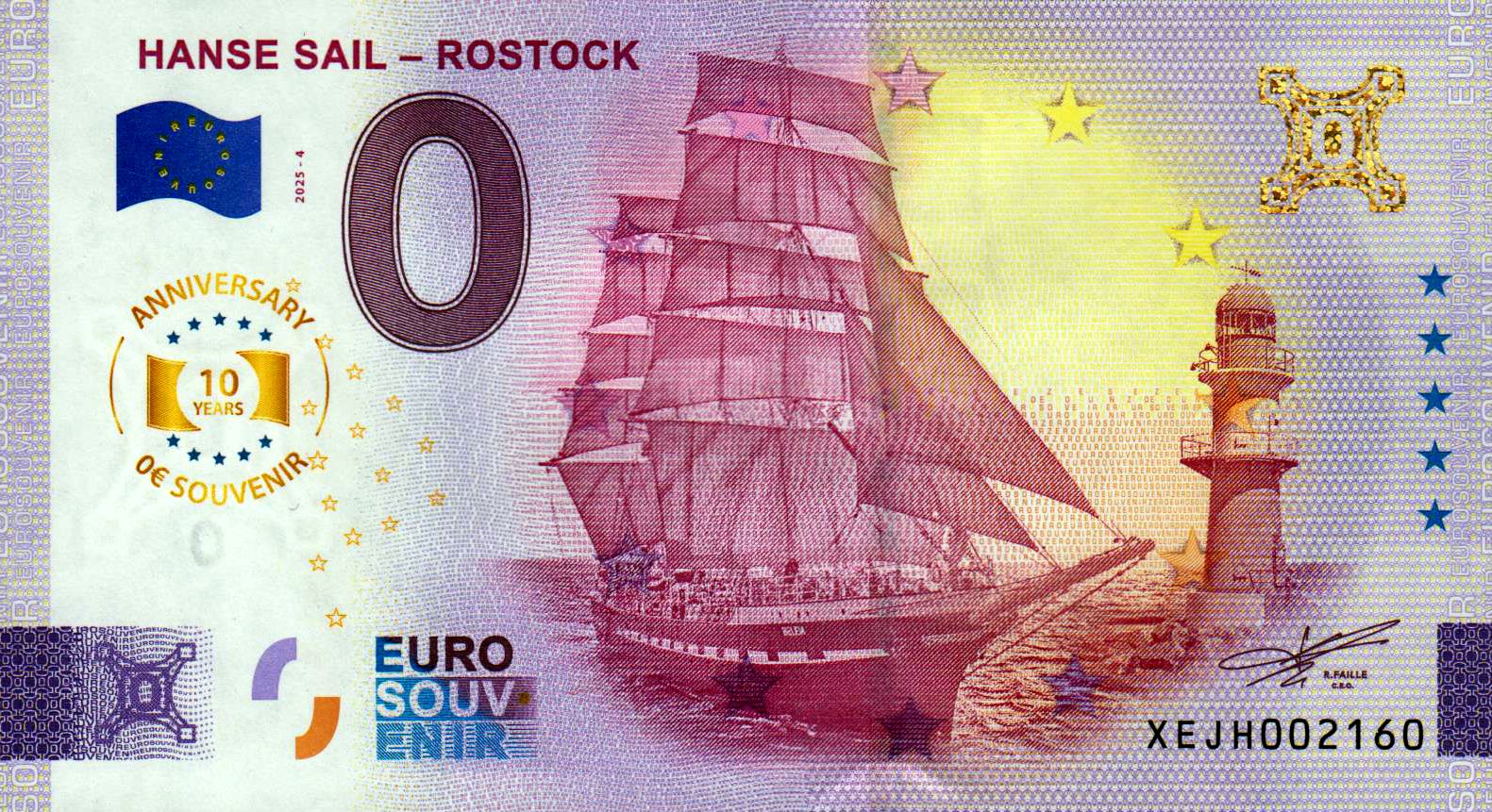 Hanse-Sail Rostock 2025-4 Anniversary