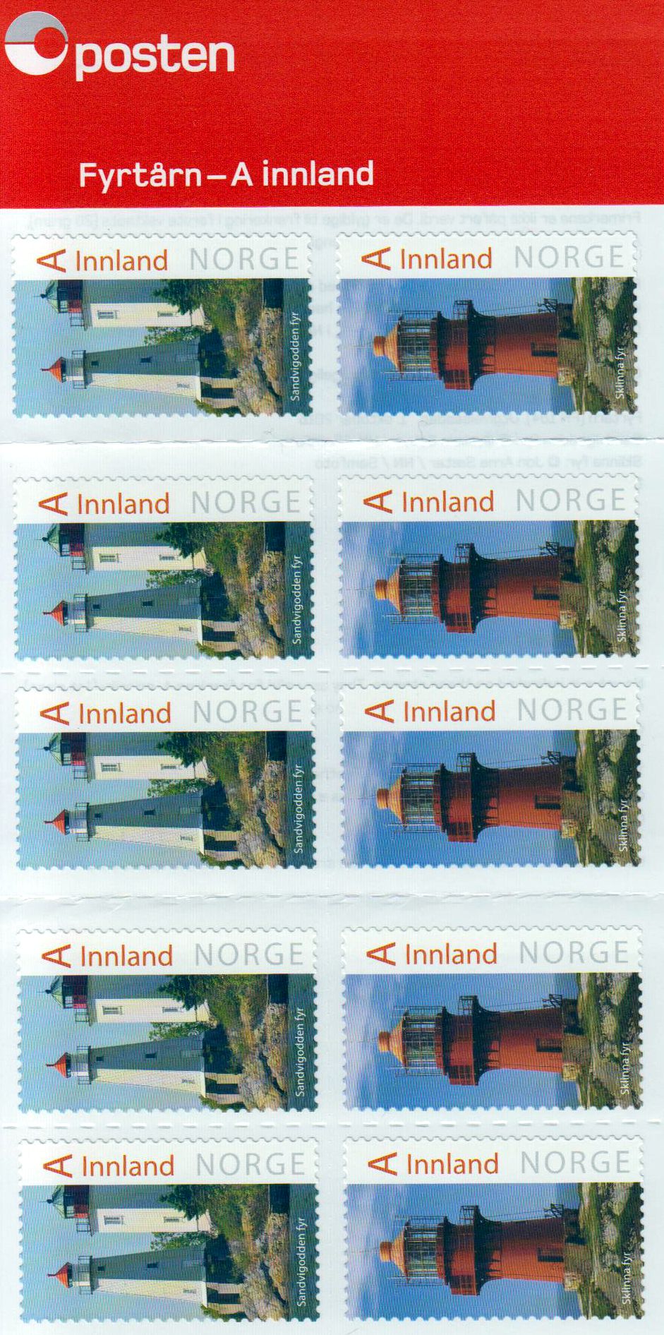 Norwegische Leuchttürme, sk