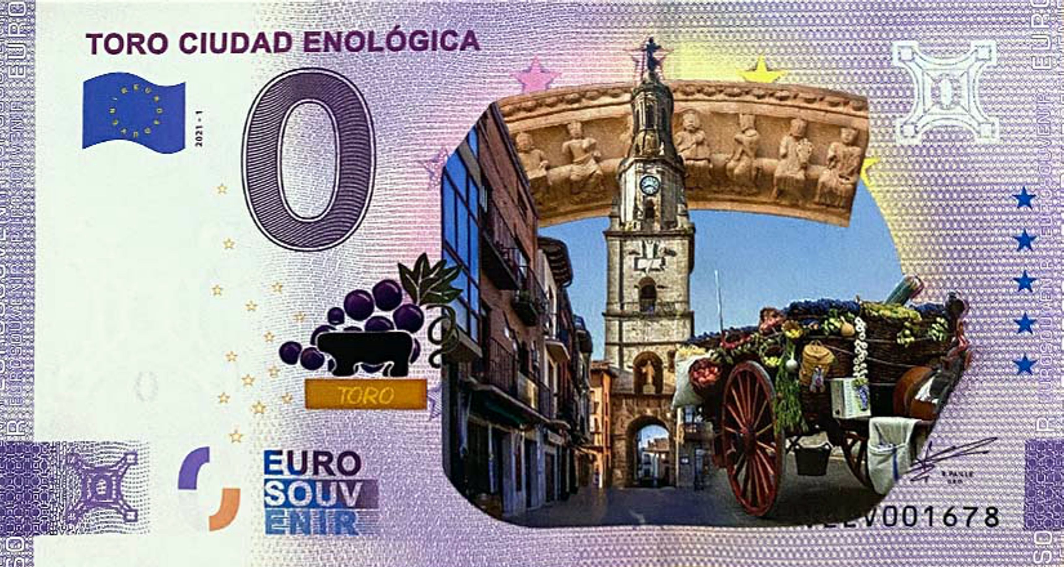 Toro Ciudad Enologica 2021-1, Coloriert