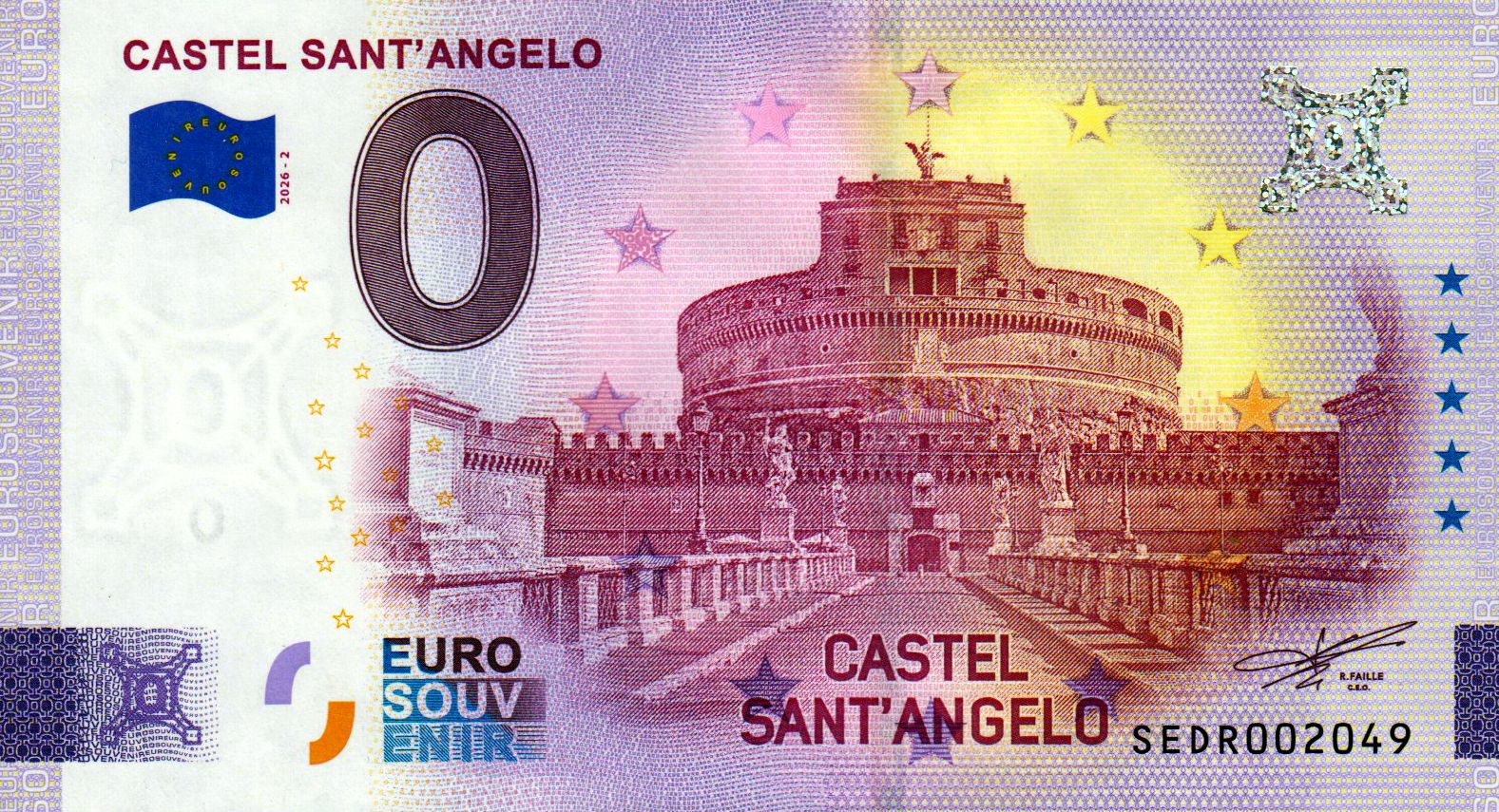 Castel Sant Angelo 2026-2 Silber