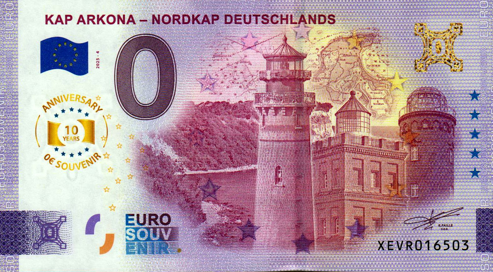 Kap Arkona - Nordkap Deutschlands 2025-4 Anniversary