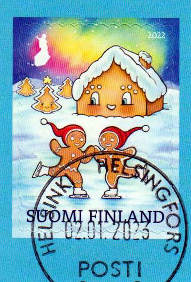 Weihnachten 2022, Winterland, sk, gestempelt