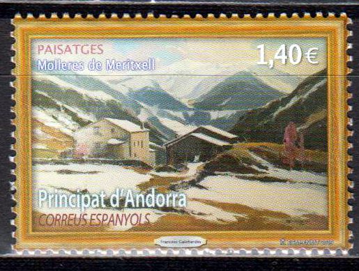 Molleres de Meritxell, Gemälde